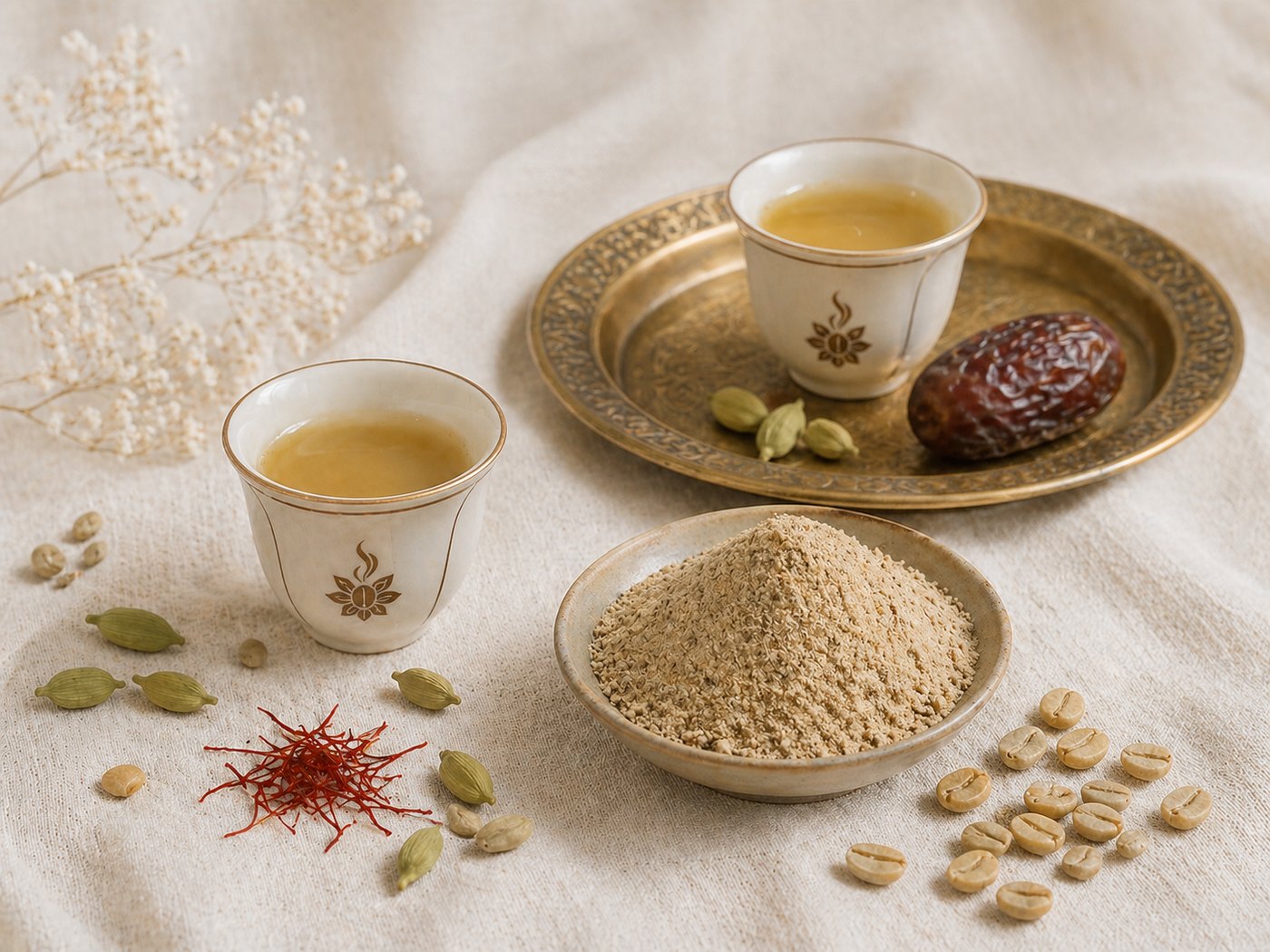 قهوة بيضاء - بنت نجران